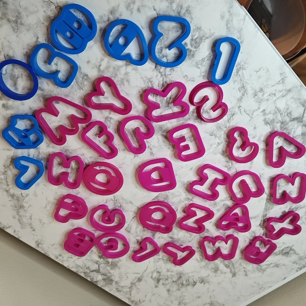 Letters Numbers Shapes Animals Cookie Cutters